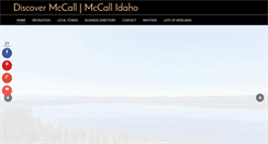 Desktop Screenshot of discovermccall.com